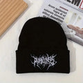 Gorro estilo punk goth unisex