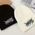 Gorro estilo punk goth unisex