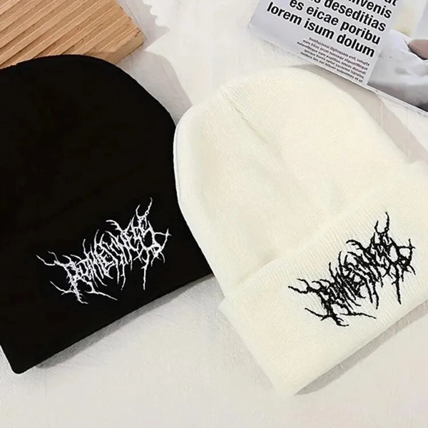 Gorro estilo punk goth unisex